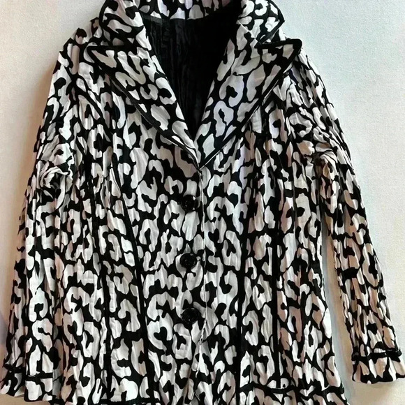 Black & White button down jacket Size M - Picture 2 of 10